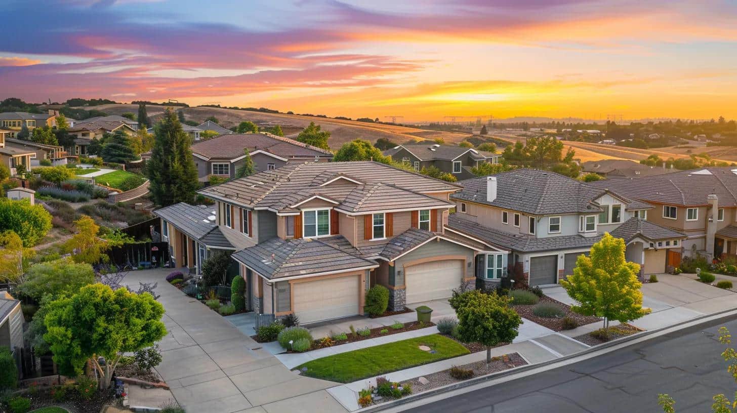 Vacaville CA homes no text no lettering